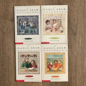 Set of 4 Kids Books-The Nancy Drew Notebooks